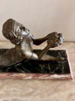 Μπρούτζινο αγαλματίδιο Art Nouveau  (1920) - Εικόνα 2